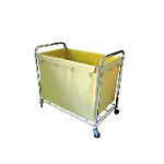 Quadrate Laundry Cart SS H 106